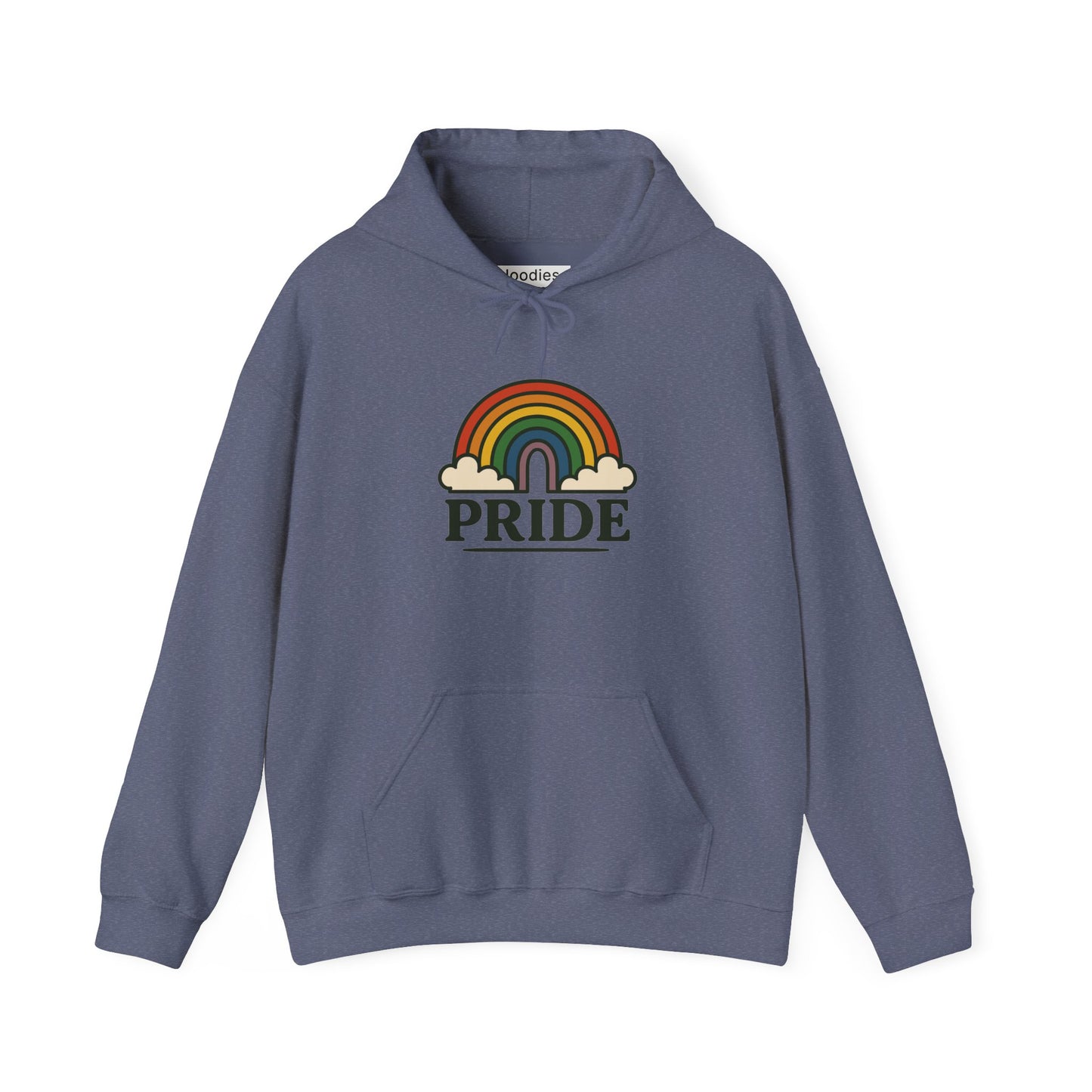 'PRIDE' Hoodie, Unisex Heavy Blend Sweatshirt, Hooded Sweater, Hooded Jumper.