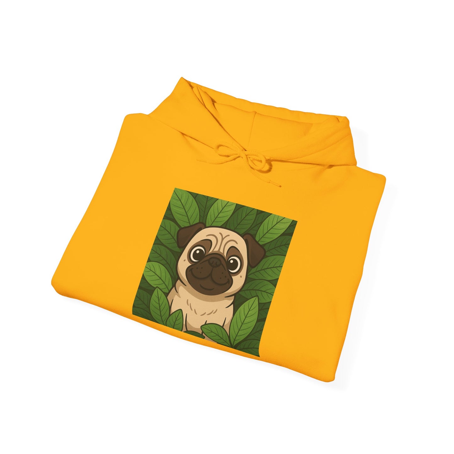 'PUG DOG' Hoodie, Unisex Heavy Blend Sweatshirt, Hooded Sweater, Hooded Jumper.