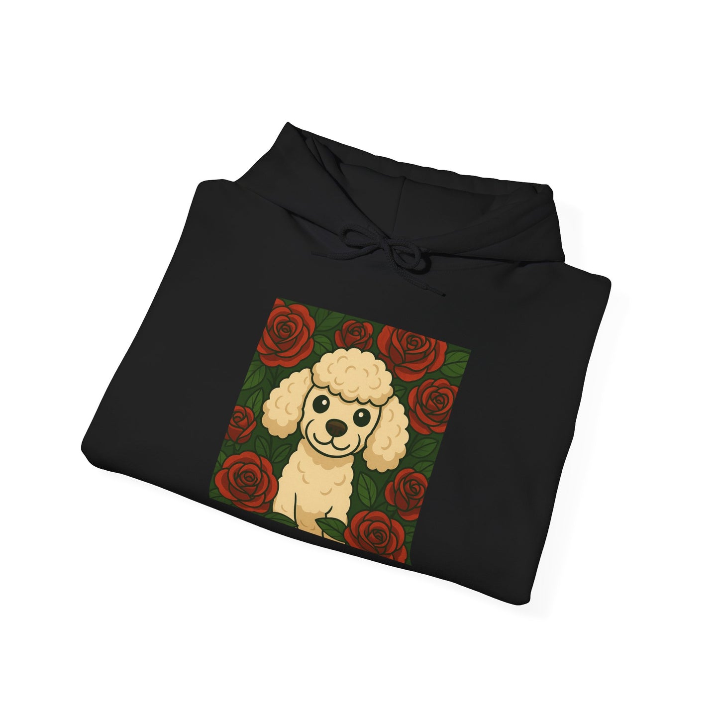 'POODLE DOG' Hoodie, Unisex Heavy Blend Sweatshirt, Hooded Sweater, Hooded Jumper.