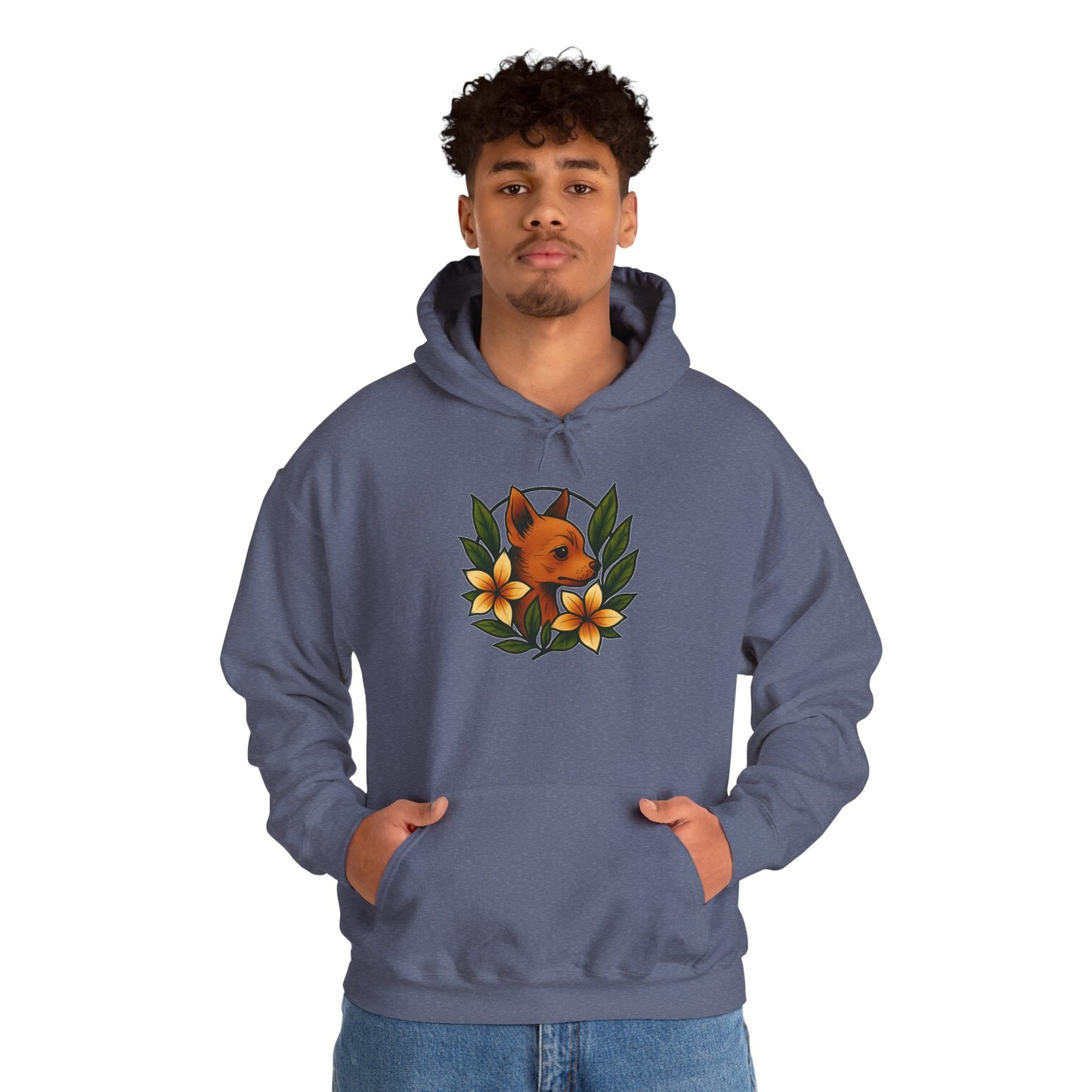 'CHIHUAHUA DOG' Hoodie, Unisex Heavy Blend Sweatshirt, Hooded Sweater, Hooded Jumper.