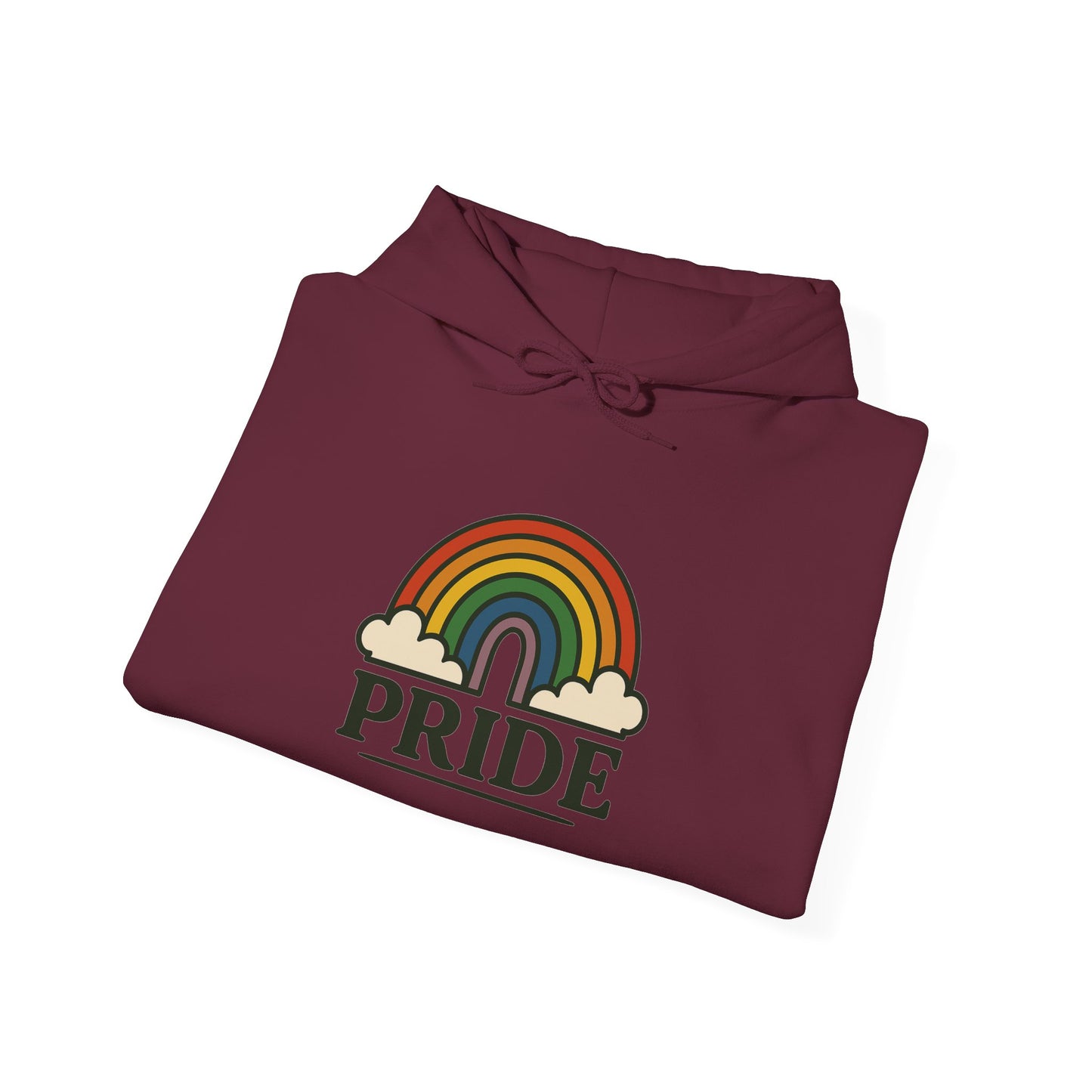'PRIDE' Hoodie, Unisex Heavy Blend Sweatshirt, Hooded Sweater, Hooded Jumper.