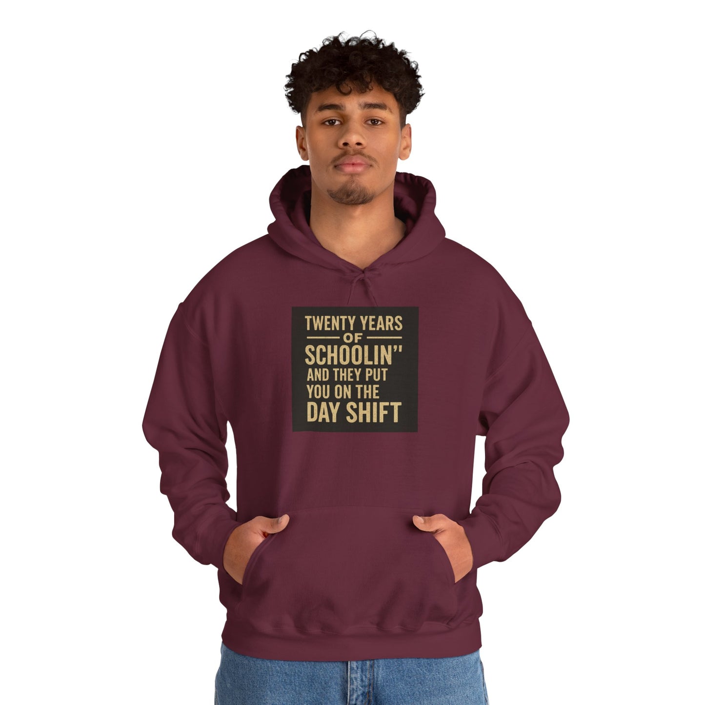 'TWENTY YEARS' Hoodie, Unisex Heavy Blend Sweatshirt, Hooded Sweater, Hooded Jumper.