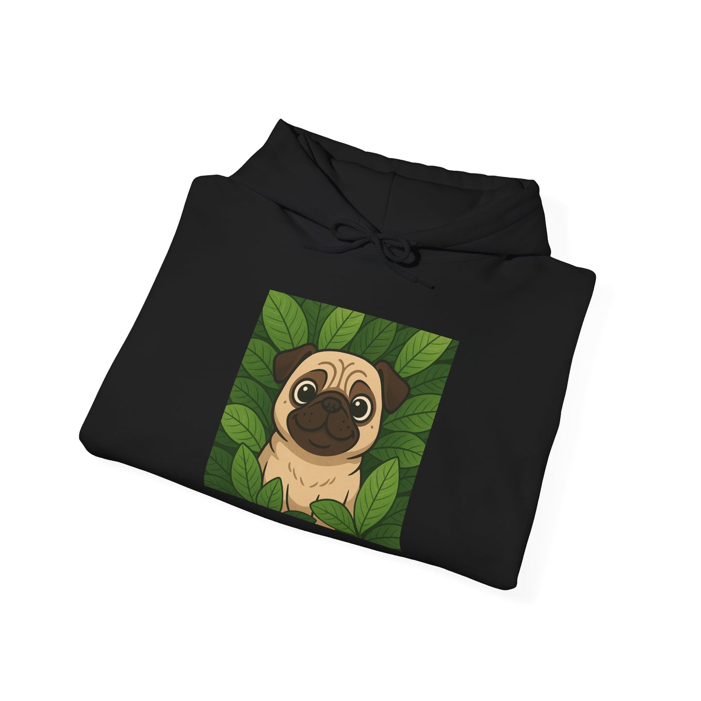 'PUG DOG' Hoodie, Unisex Heavy Blend Sweatshirt, Hooded Sweater, Hooded Jumper.