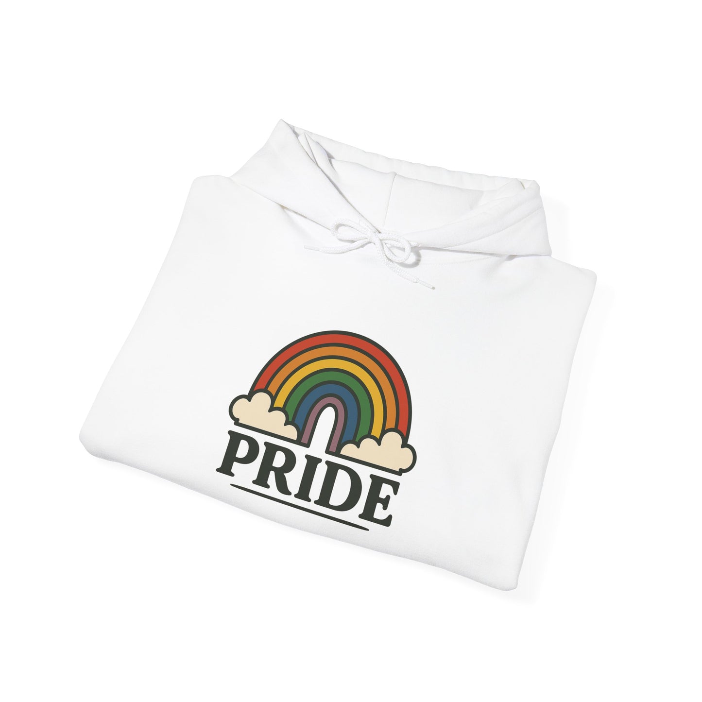 'PRIDE' Hoodie, Unisex Heavy Blend Sweatshirt, Hooded Sweater, Hooded Jumper.