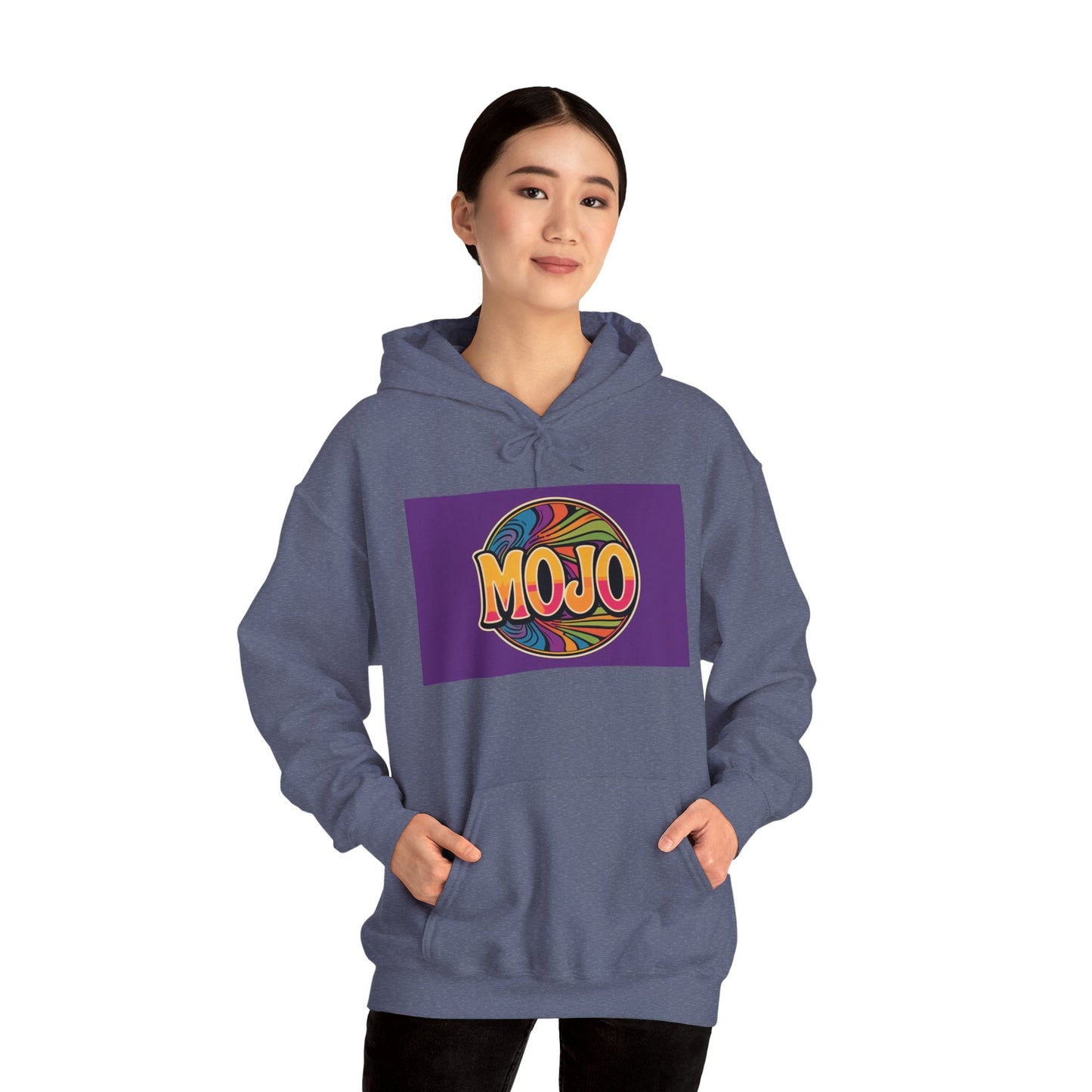 'MOJO' Hoodie, Unisex Heavy Blend Sweatshirt, Hooded Sweater, Hooded Jumper.