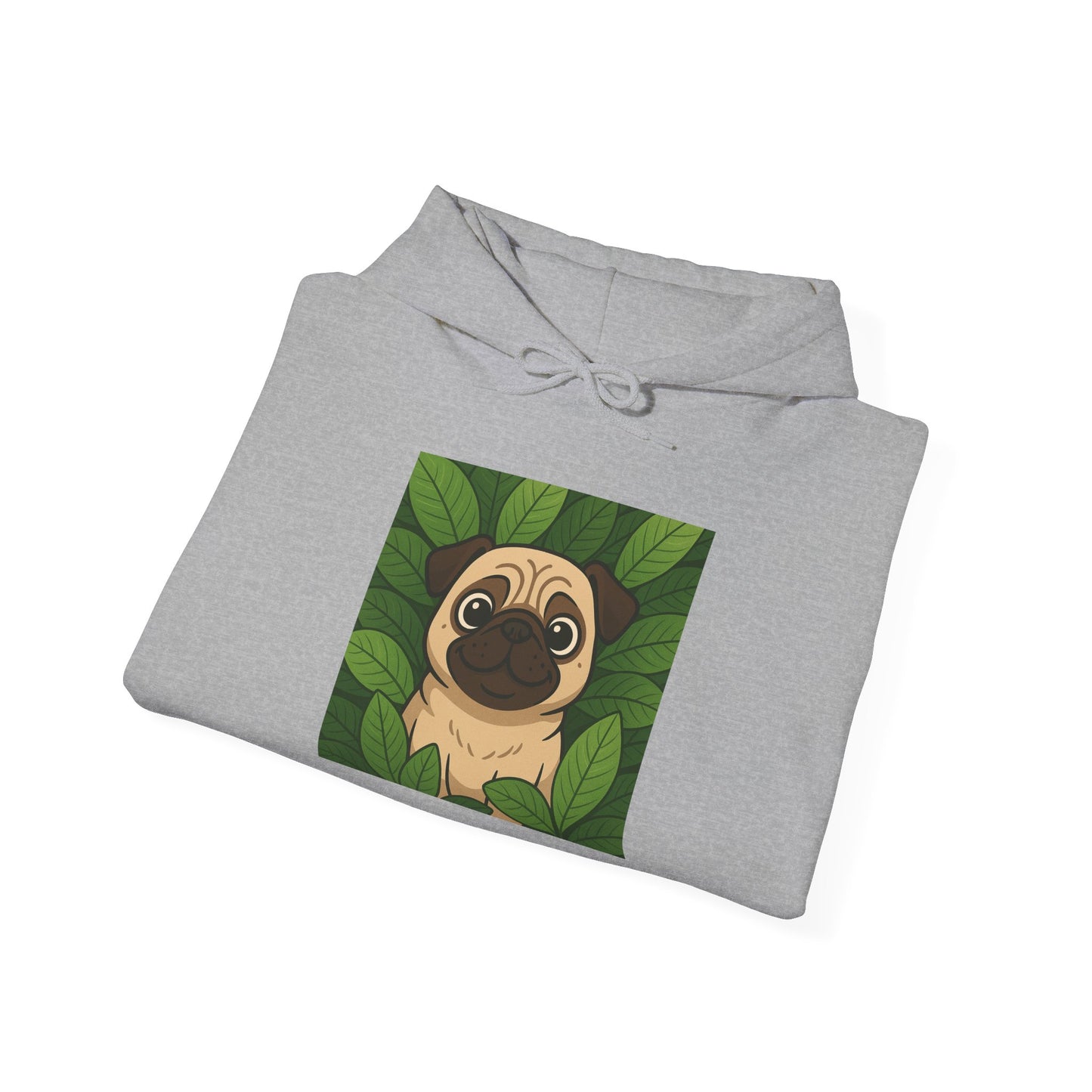 'PUG DOG' Hoodie, Unisex Heavy Blend Sweatshirt, Hooded Sweater, Hooded Jumper.