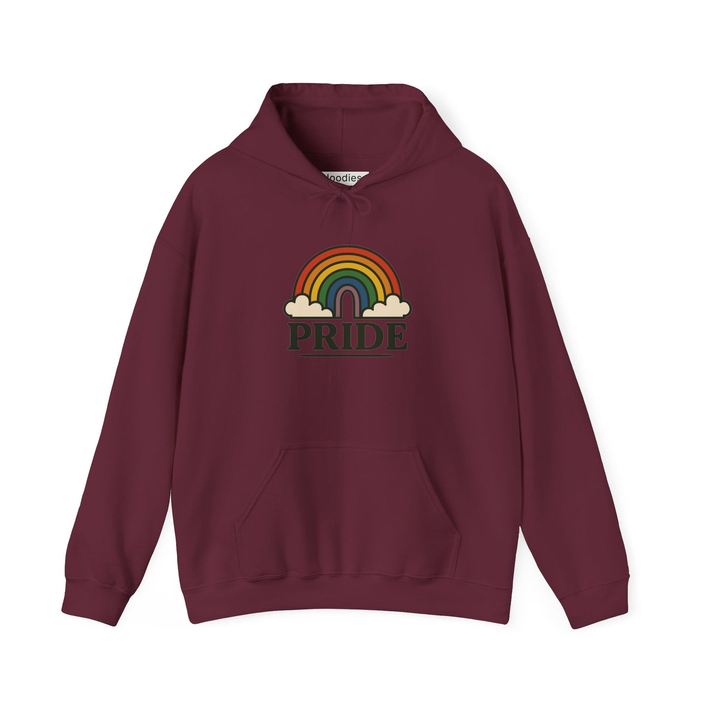 'PRIDE' Hoodie, Unisex Heavy Blend Sweatshirt, Hooded Sweater, Hooded Jumper.