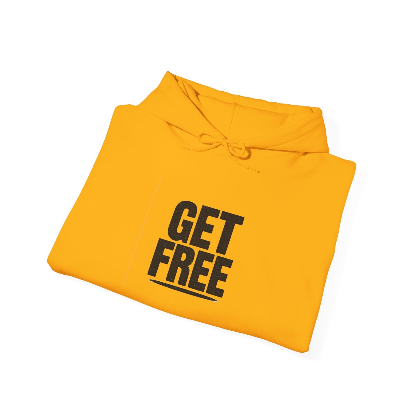 'GET FREE' Hoodie, Unisex Heavy Blend Sweatshirt, Hooded Sweater, Hooded Jumper.