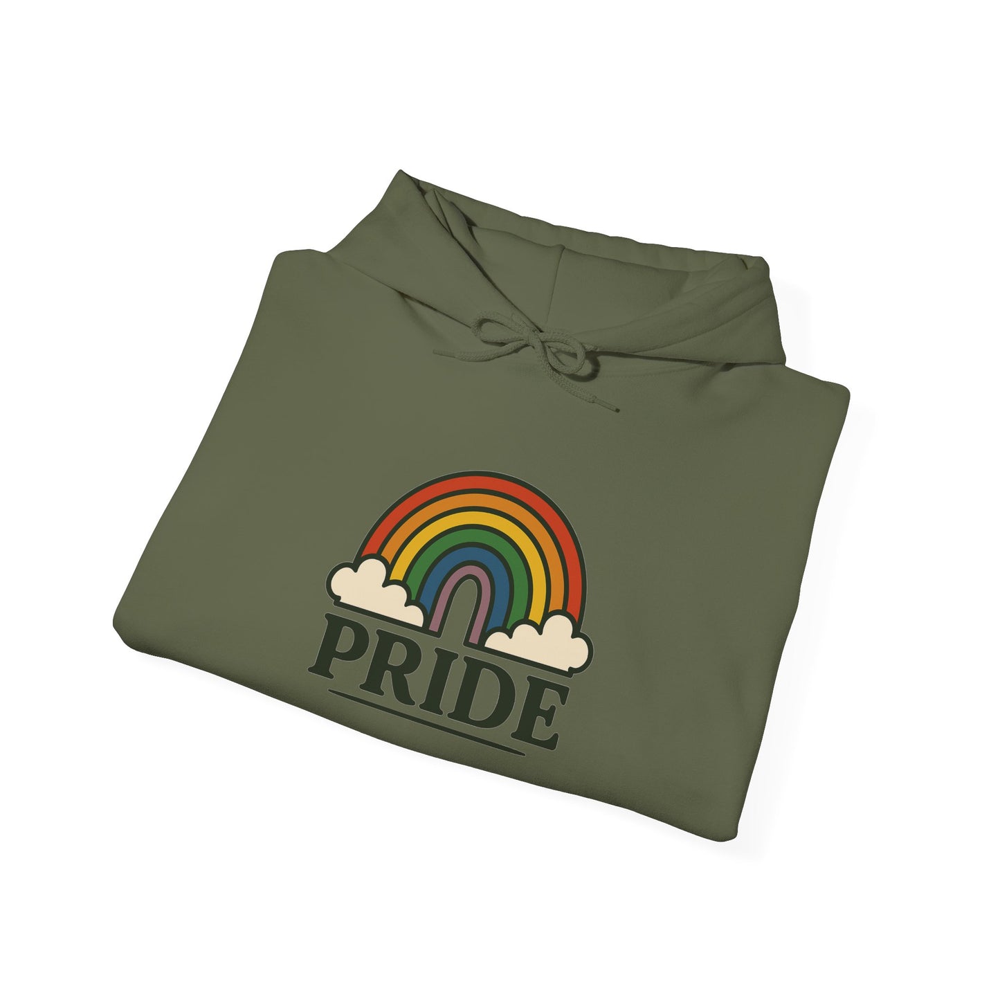 'PRIDE' Hoodie, Unisex Heavy Blend Sweatshirt, Hooded Sweater, Hooded Jumper.