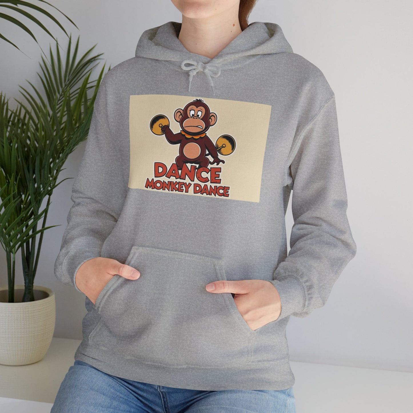 'DANCE MONKEY' Hoodie, Unisex Heavy Blend Sweatshirt, Hooded Sweater, Hooded Jumper.