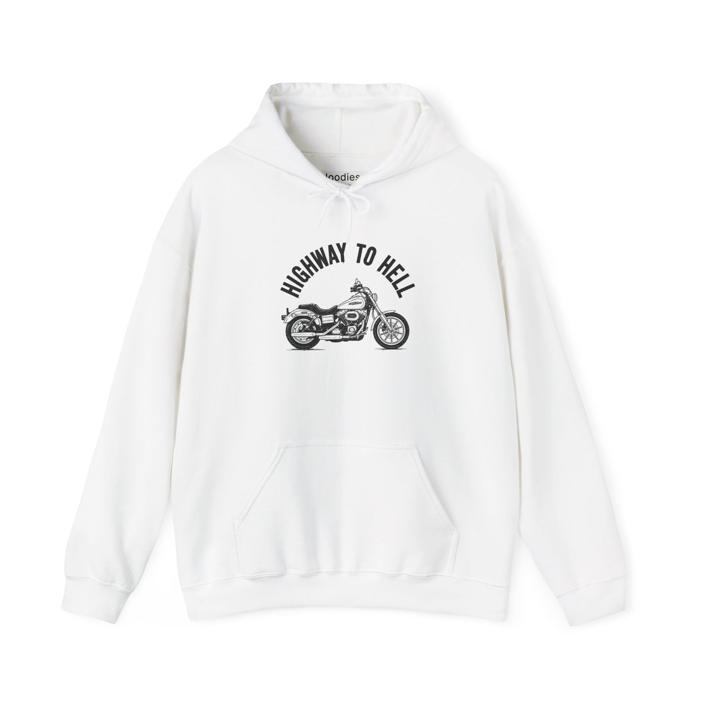 'HIGHWAY TO HELL' Hoodie, Unisex Heavy Blend Sweatshirt, Hooded Sweater, Hooded Jumper.
