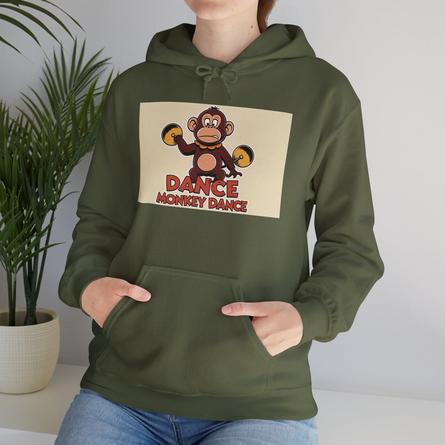 'DANCE MONKEY' Hoodie, Unisex Heavy Blend Sweatshirt, Hooded Sweater, Hooded Jumper.