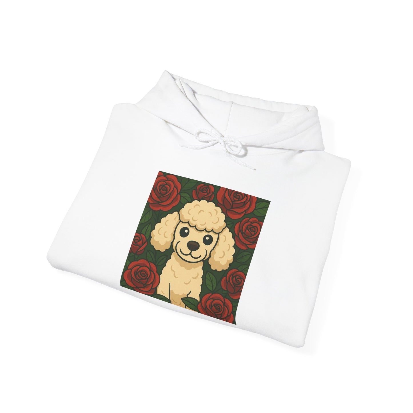 'POODLE DOG' Hoodie, Unisex Heavy Blend Sweatshirt, Hooded Sweater, Hooded Jumper.