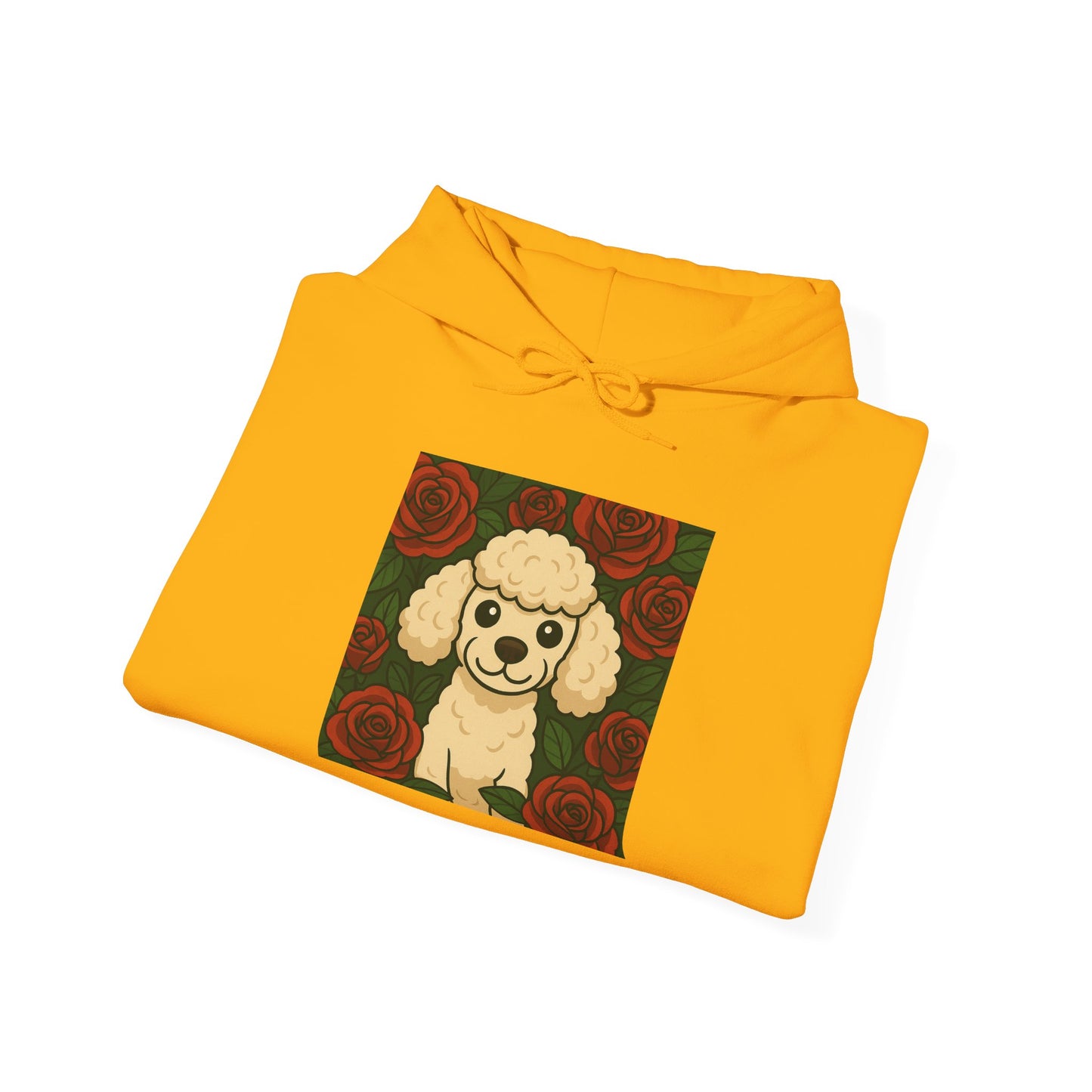 'POODLE DOG' Hoodie, Unisex Heavy Blend Sweatshirt, Hooded Sweater, Hooded Jumper.