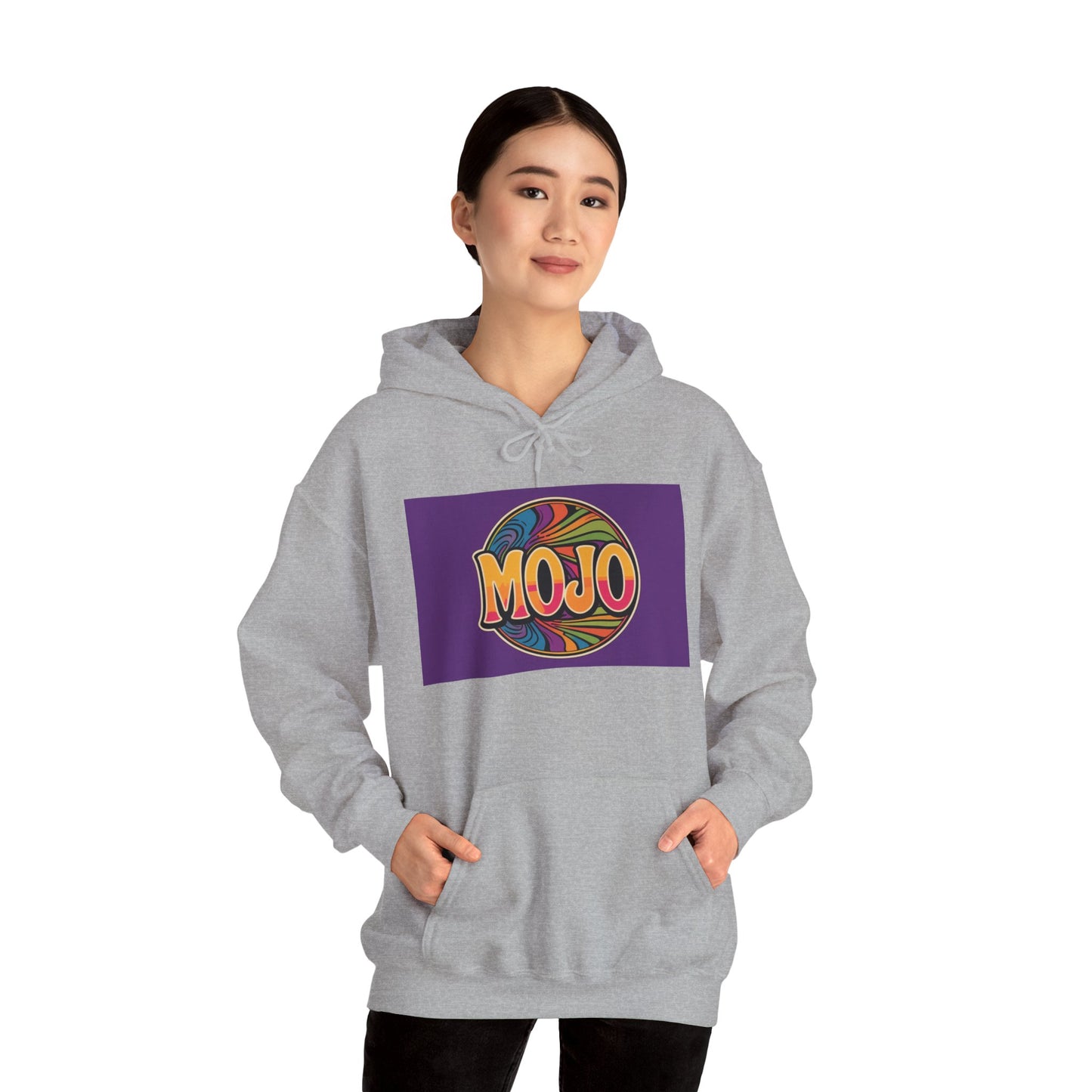 'MOJO' Hoodie, Unisex Heavy Blend Sweatshirt, Hooded Sweater, Hooded Jumper.