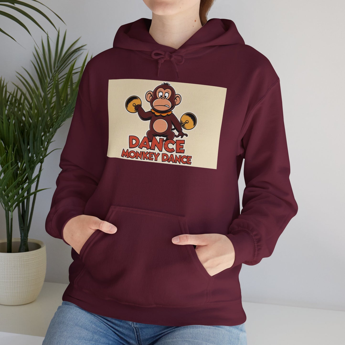 'DANCE MONKEY' Hoodie, Unisex Heavy Blend Sweatshirt, Hooded Sweater, Hooded Jumper.