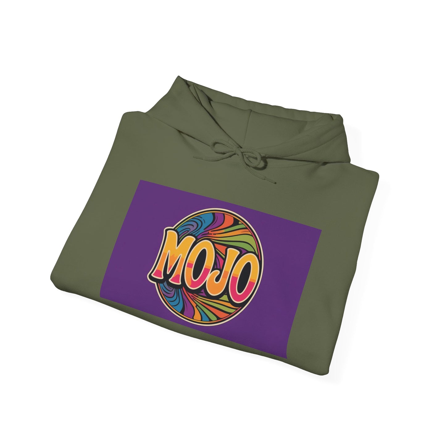 'MOJO' Hoodie, Unisex Heavy Blend Sweatshirt, Hooded Sweater, Hooded Jumper.