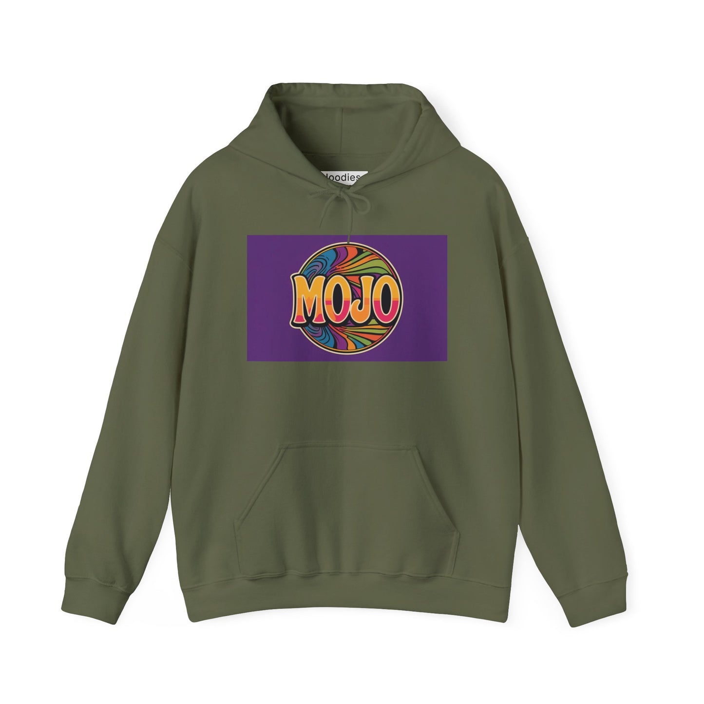'MOJO' Hoodie, Unisex Heavy Blend Sweatshirt, Hooded Sweater, Hooded Jumper.