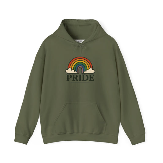 'PRIDE' Hoodie, Unisex Heavy Blend Sweatshirt, Hooded Sweater, Hooded Jumper.