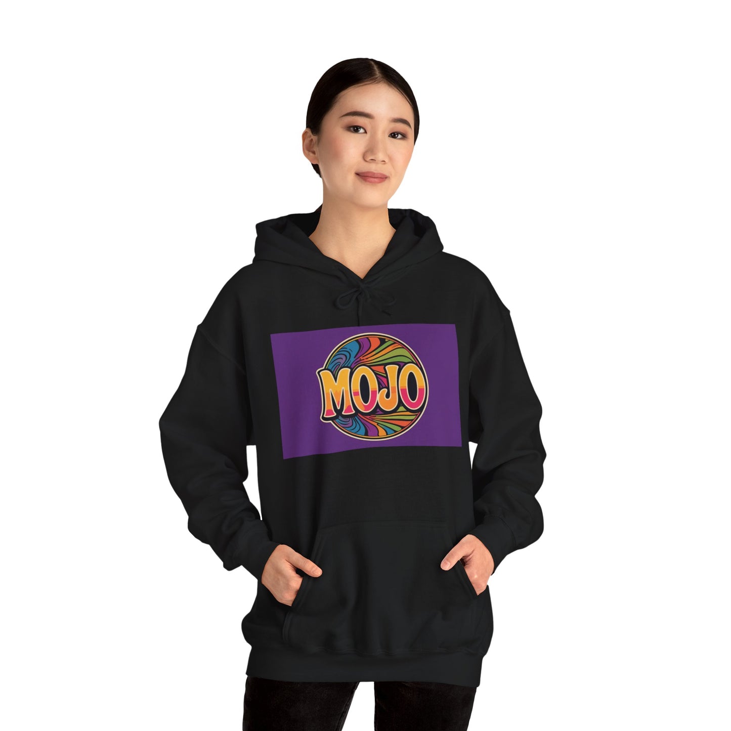 'MOJO' Hoodie, Unisex Heavy Blend Sweatshirt, Hooded Sweater, Hooded Jumper.