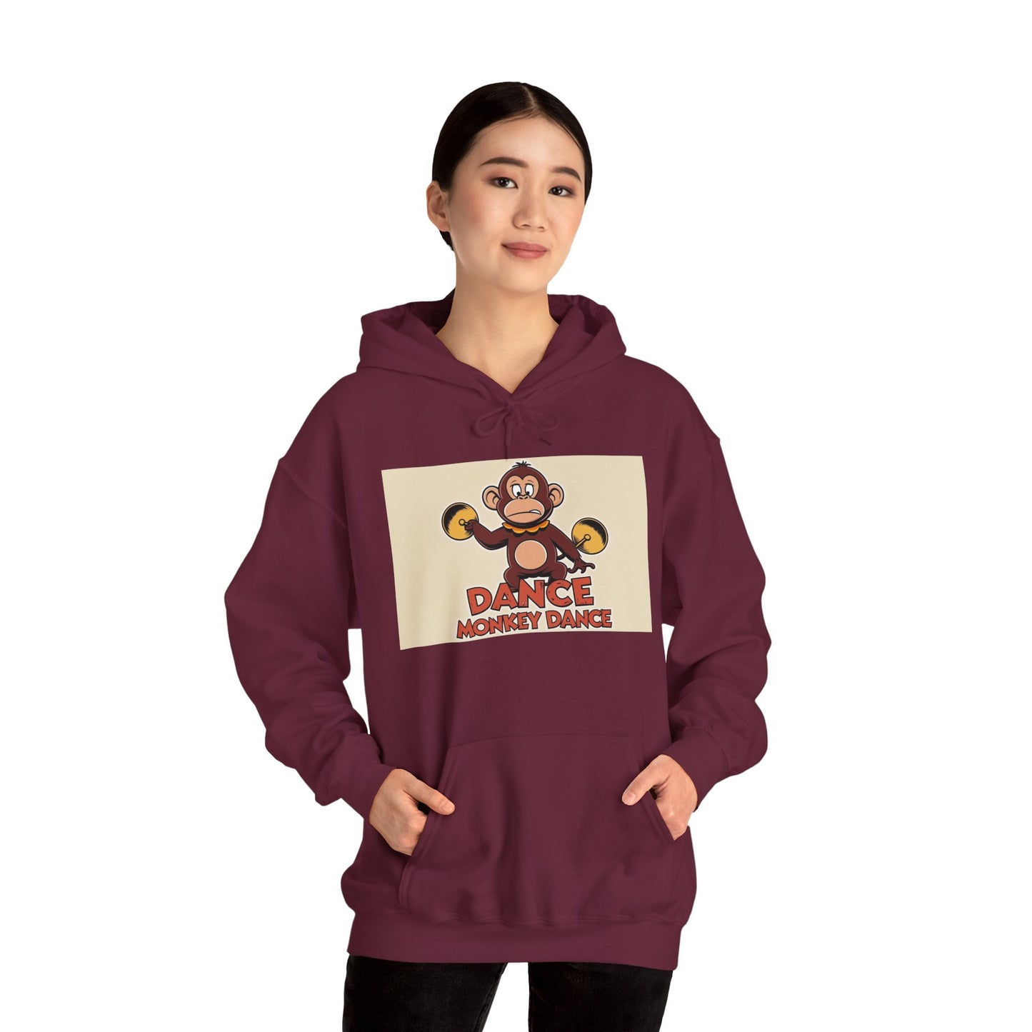 'DANCE MONKEY' Hoodie, Unisex Heavy Blend Sweatshirt, Hooded Sweater, Hooded Jumper.