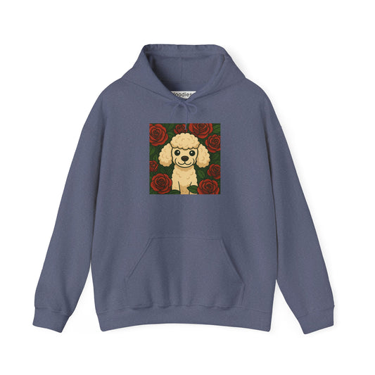 'POODLE DOG' Hoodie, Unisex Heavy Blend Sweatshirt, Hooded Sweater, Hooded Jumper.